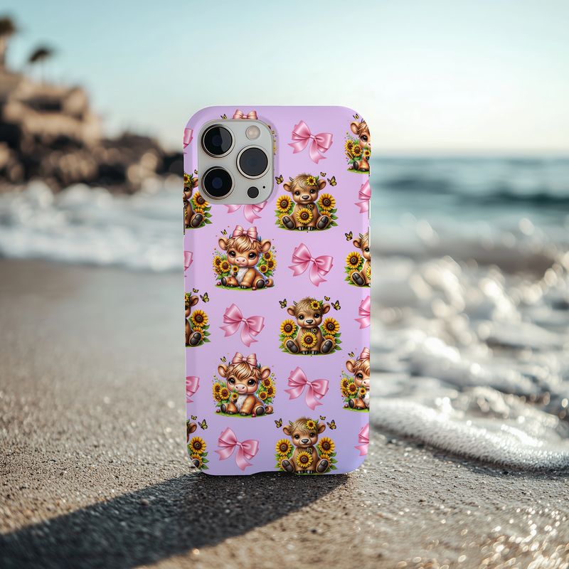 Cutie Cows Bows Phone Case