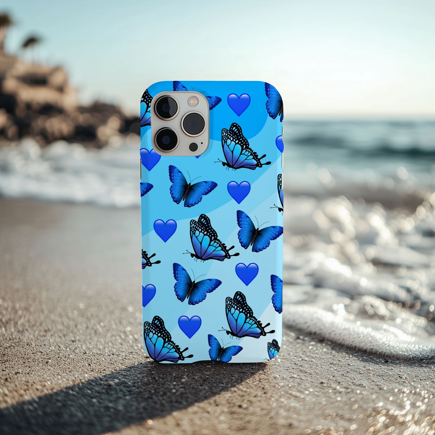 Butterfly Blues Phone Case