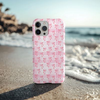 Coquette Pink Bows Phone Case