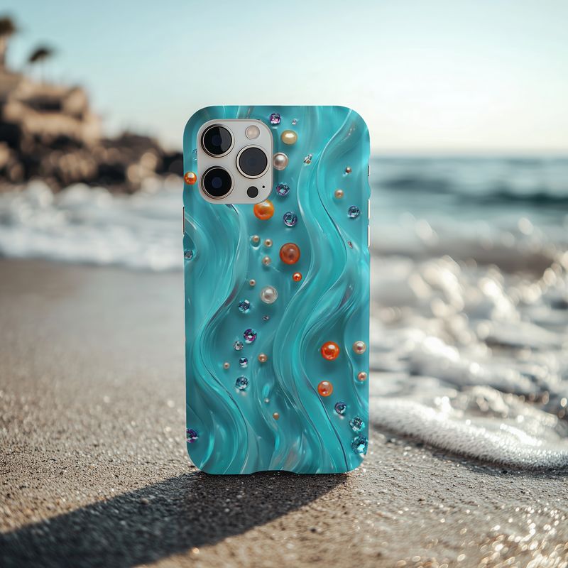 Ocean Glitz Phone Case