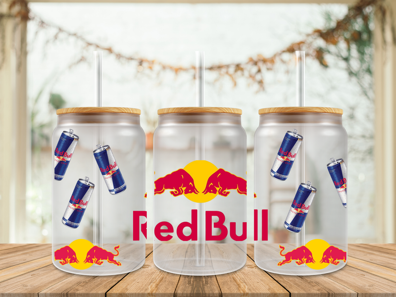 Double Sided Red Bull
