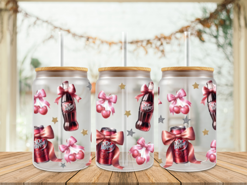 Double Sided Dr Pepper Drinks