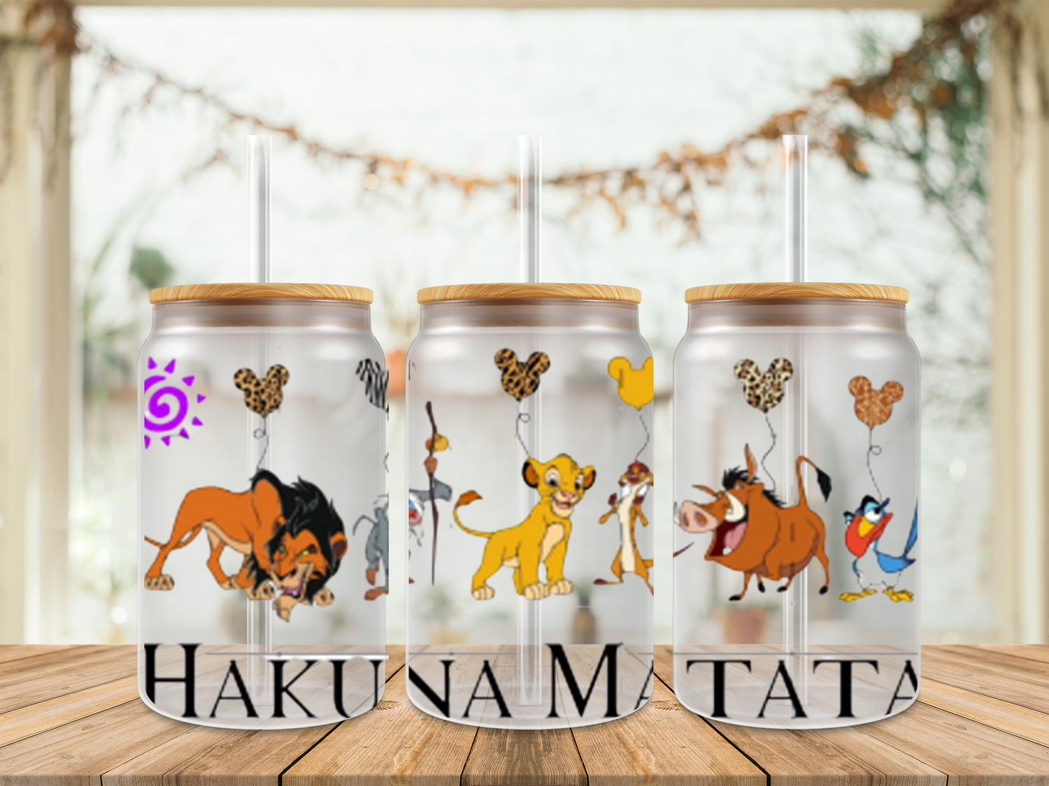 Double Sided Lion King Hakuna Matata