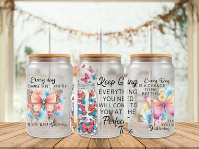 Double Sided Keep Going Everything You Need Will Come To You At The Perfect Time
