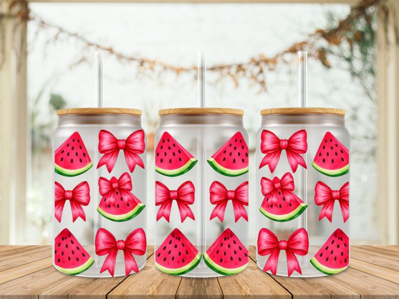 Double Sided Watermelons &amp; Bows