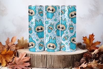 20oz Sublimation Tumbler Wrap Print - Labubu #18