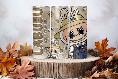 20oz Sublimation Tumbler Wrap Print - Labubu #41