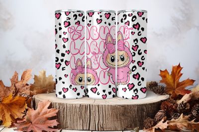 20oz Sublimation Tumbler Wrap Print - Labubu #34