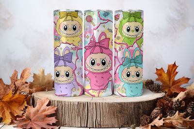 20oz Sublimation Tumbler Wrap Print - Labubu #36