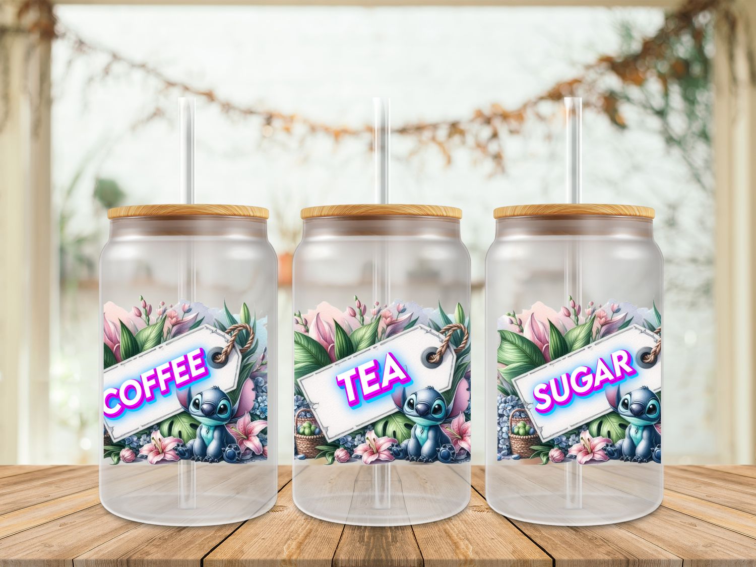 Stitch Coffee Tea Sugar