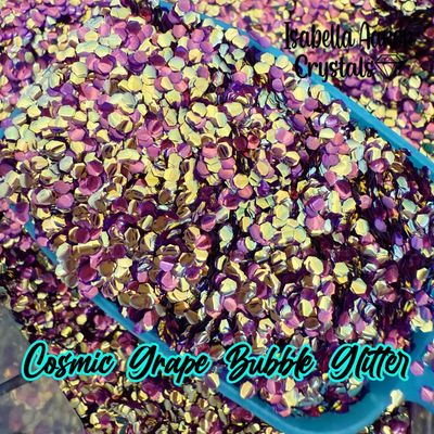 Cosmic Grape Bubble Glitter