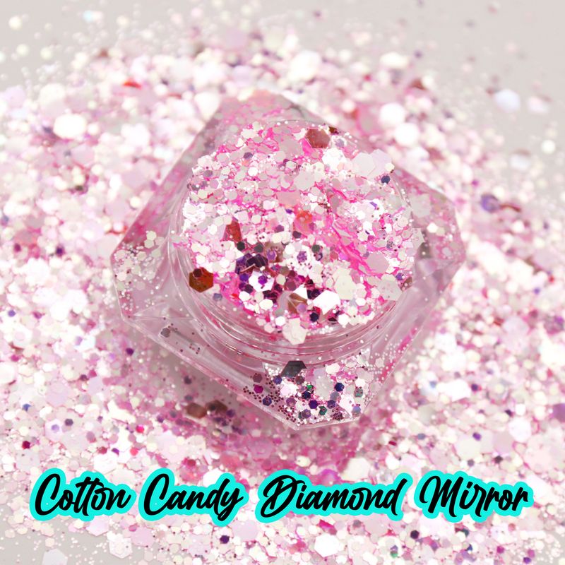 Cotton Candy Diamond Glitter