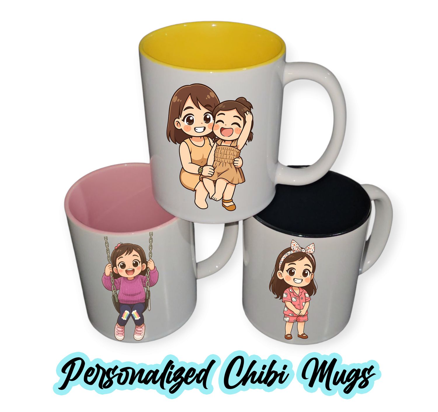 Personalized Chibi Mug