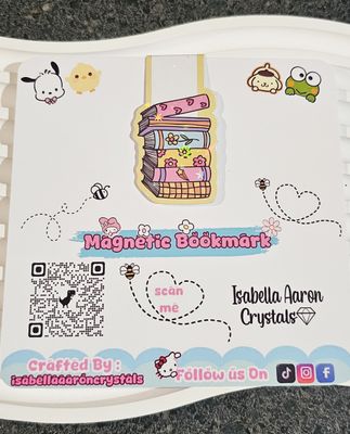 Books Magnetic Bookmark