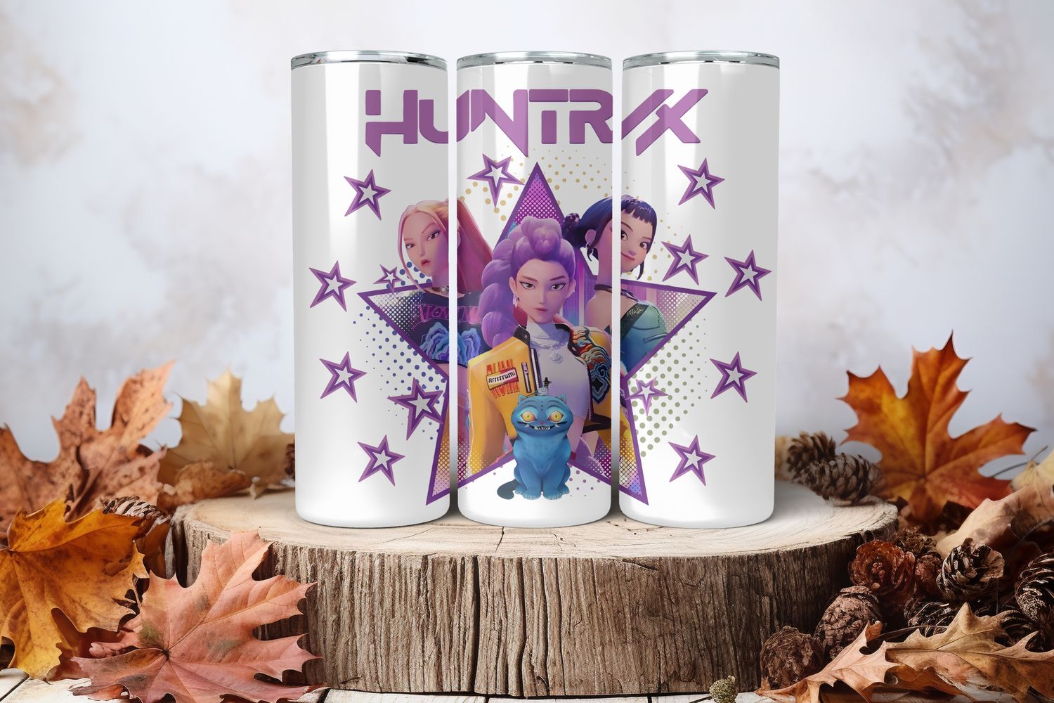 20oz Skinny Sublimation Tumbler Wrap Print - Kpop #2