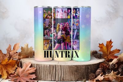 20oz Skinny Sublimation Tumbler Wrap Print - Kpop #10