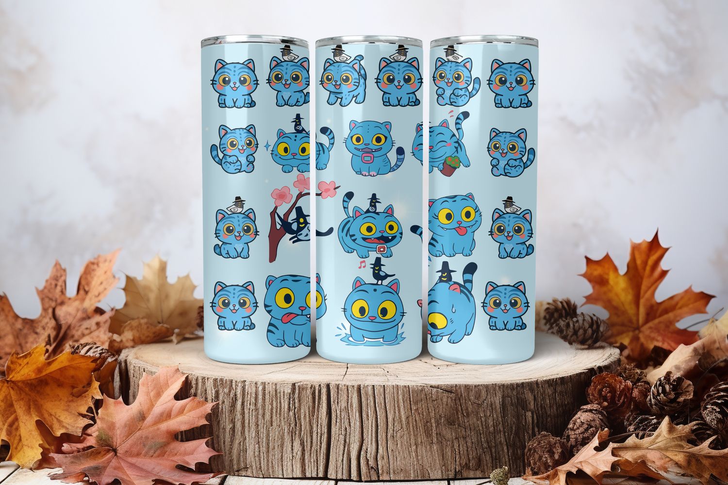 20oz Skinny Sublimation Tumbler Wrap Print - Kpop #12