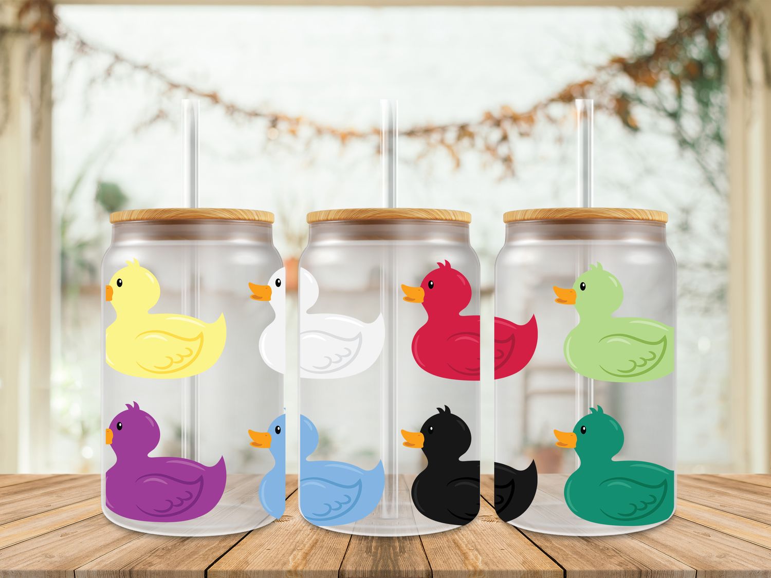 Colourful Ducks