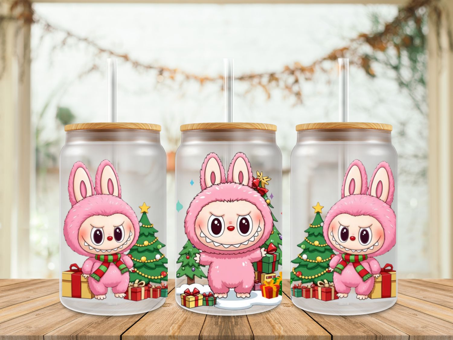 Double Sided Labubu Christmas #1