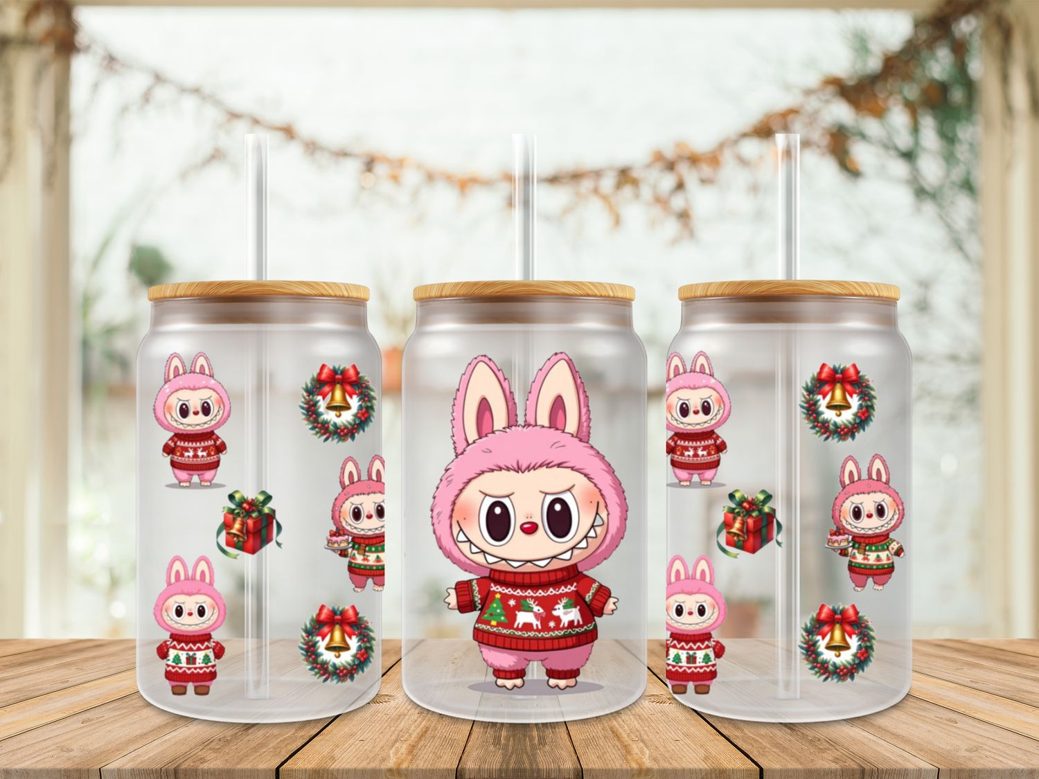 Double Sided Labubu Christmas #2