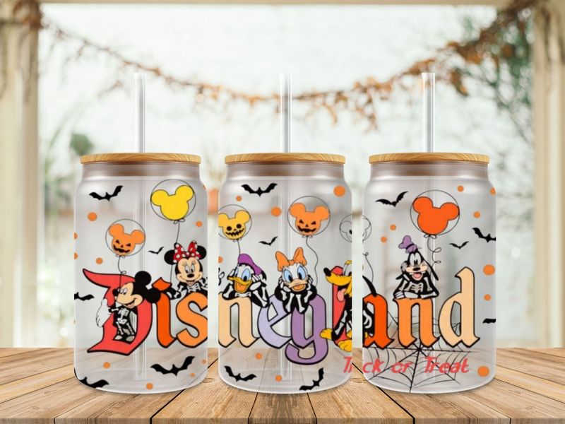 Disneyland Trick Or Treat Uv Dtf Wrap