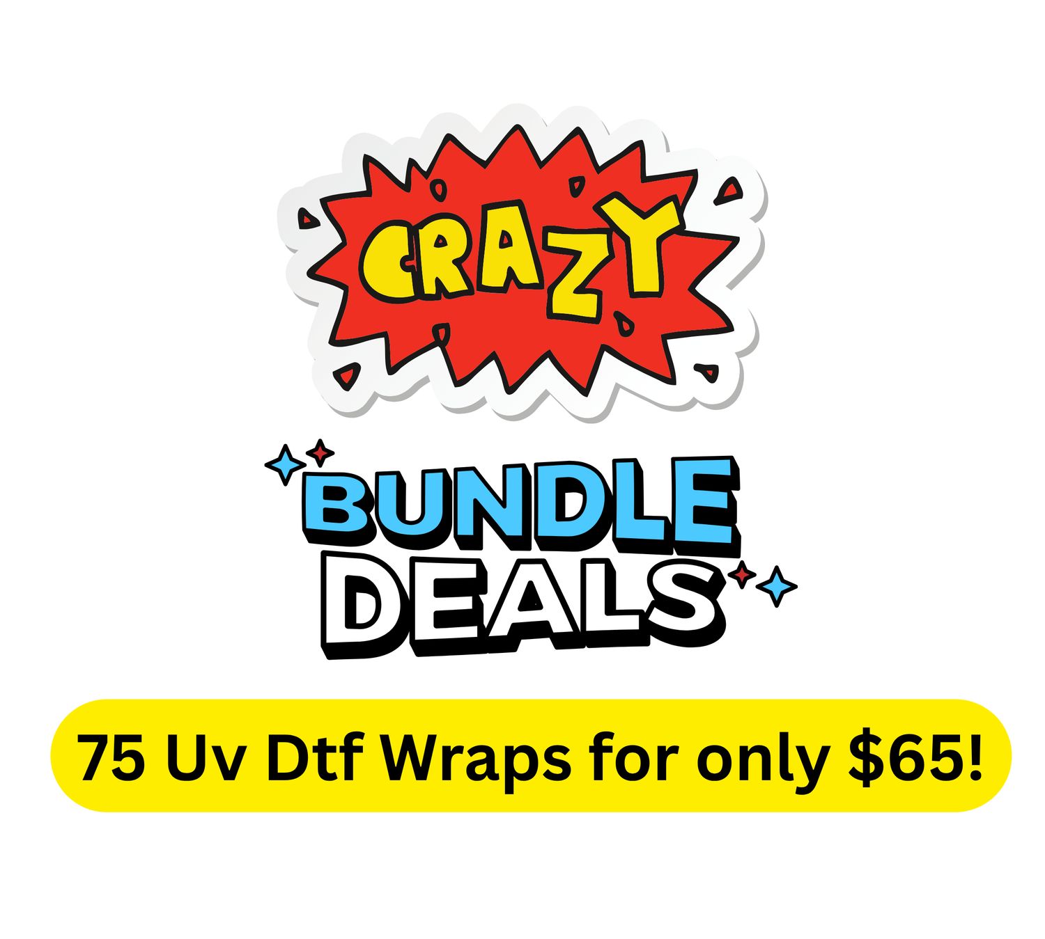 75 Wraps for $65