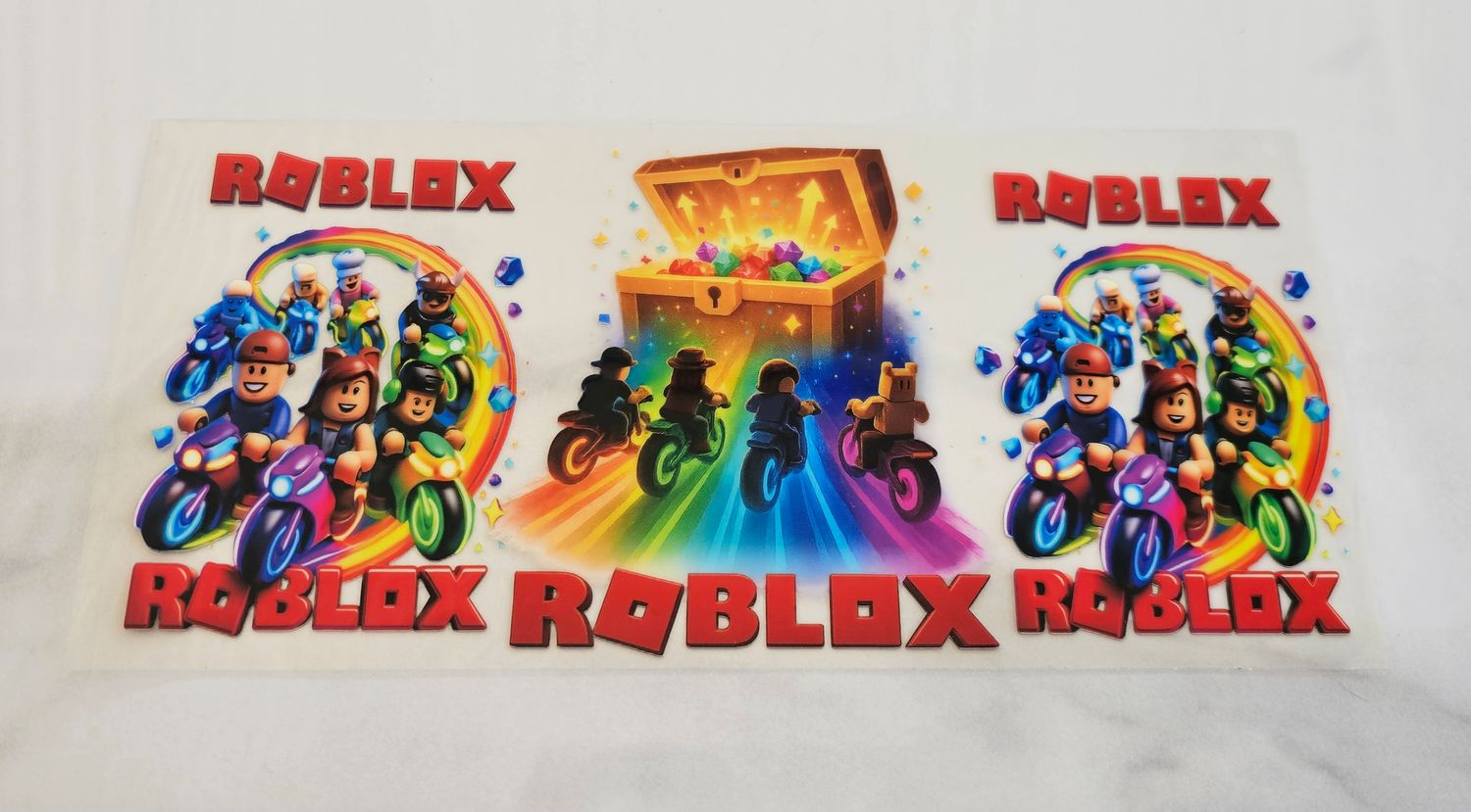 Double Sided Uv Dtf Wrap - Roblox Treasure
