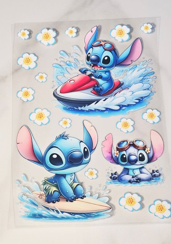 A5 Uv Dtf Wraps = Stitch