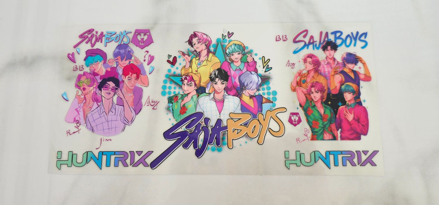 Double Sided Uv Dtf Wrap - Kpop #1