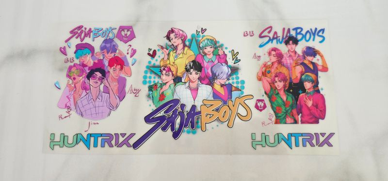 Double Sided Uv Dtf Wrap - Kpop #1