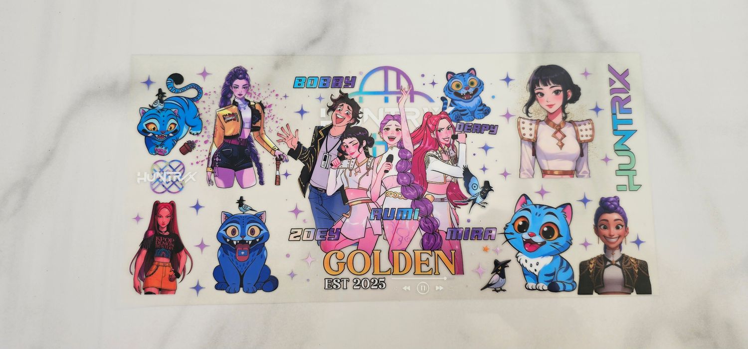 Double Sided Uv Dtf Wrap - Kpop #7