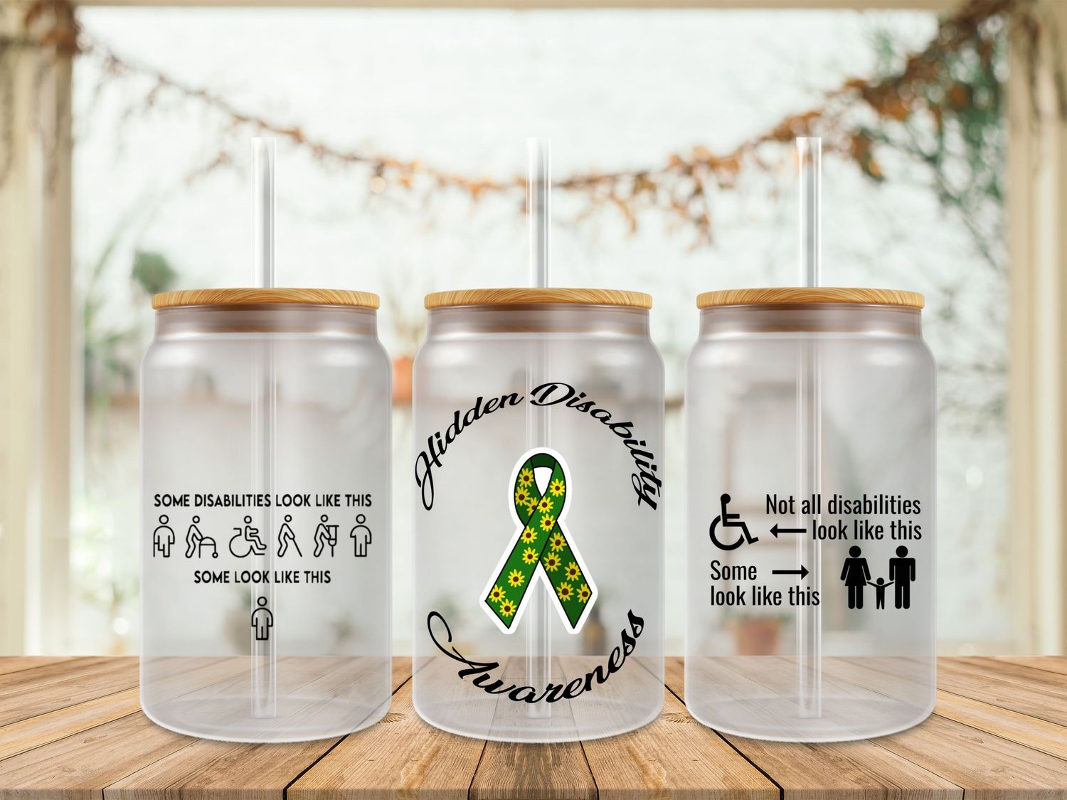 Double Sided Uv Dtf Wrap - Hidden Disability