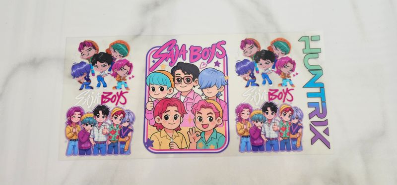 Double Sided Uv Dtf Wrap - Kpop #2