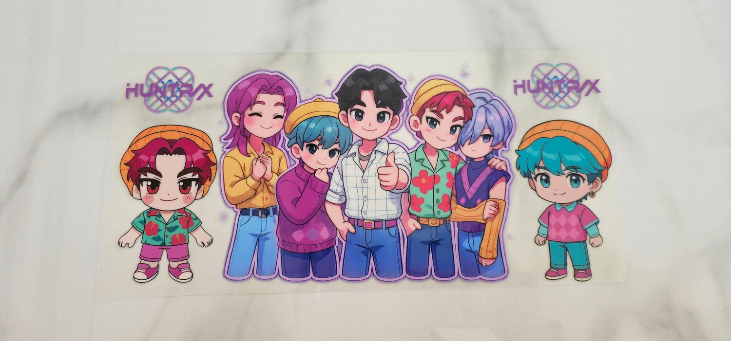 Double Sided Uv Dtf Wrap - Kpop #9