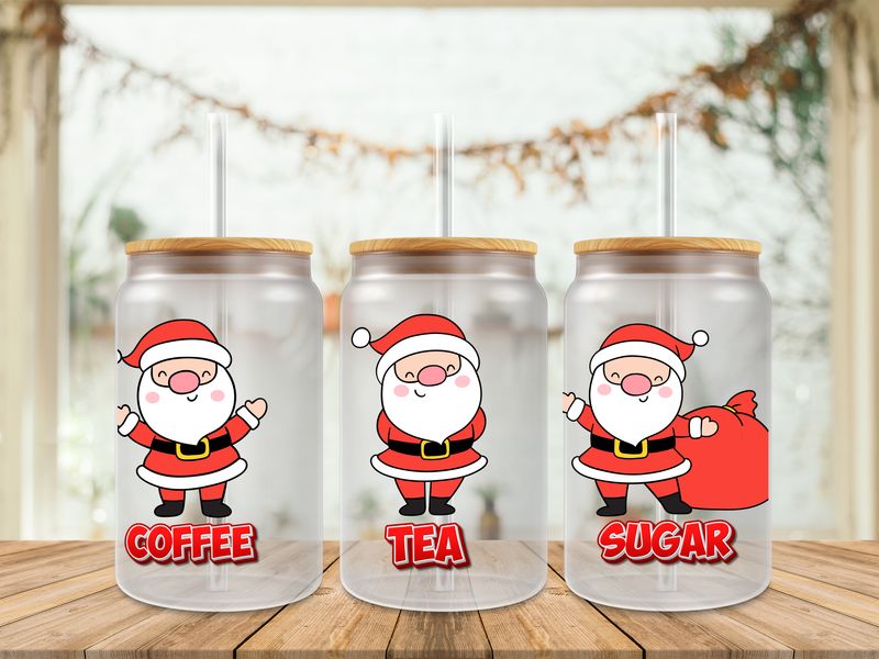 Santa Coffee Tea Sugar