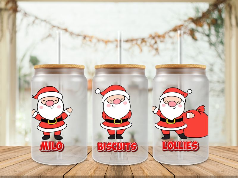 Santa Milo Biscuits Lollies