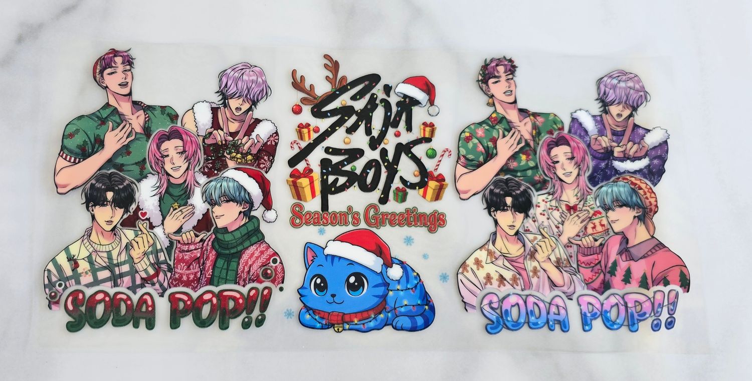 Double Sided Uv Dtf Wrap - Kpop #17