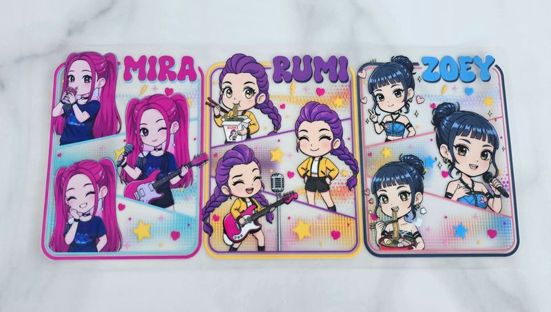 Double Sided Uv Dtf Wrap - Kpop #22