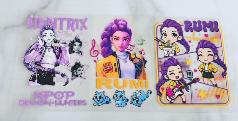 Double Sided Uv Dtf Wrap - Kpop #21