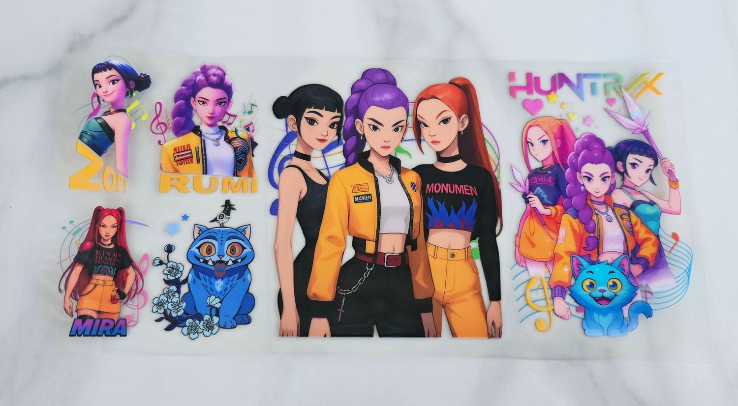 Double Sided Uv Dtf Wrap - Kpop #23