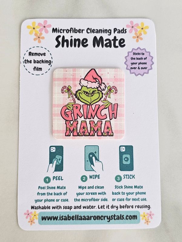 Shine Mate Microfiber Cleaning Pad – Single | Christmas Collection