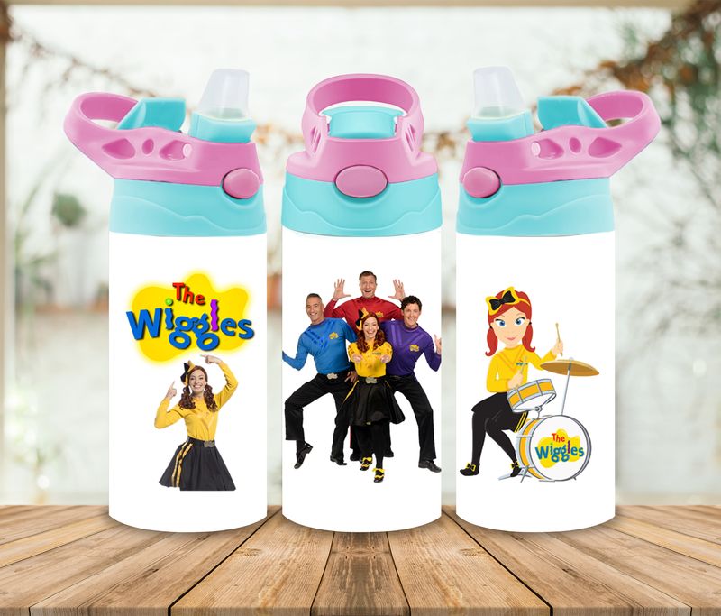 12oz Sublimation Tumbler Wrap Print - Wiggles