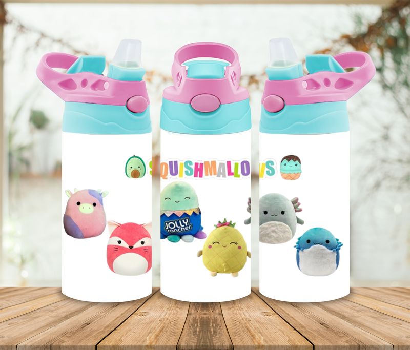12oz Sublimation Tumbler Wrap Print -Squishmallow 2