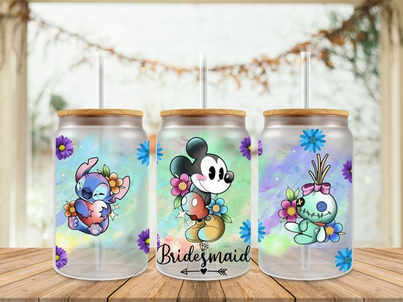 Double Sided Stitch Mickey Bridesmaid