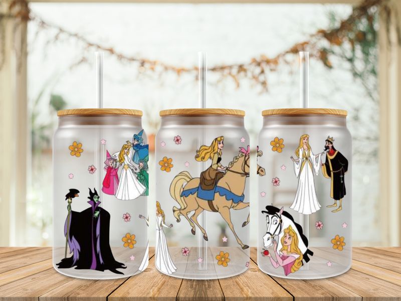 Double Sided Sleeping Beauty With Horse