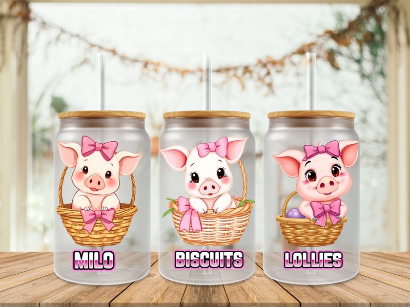 Cute Pigs Milo Biscuits Lollies