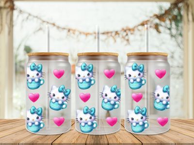 Double Sided Hello Kitty On Stanley Cup