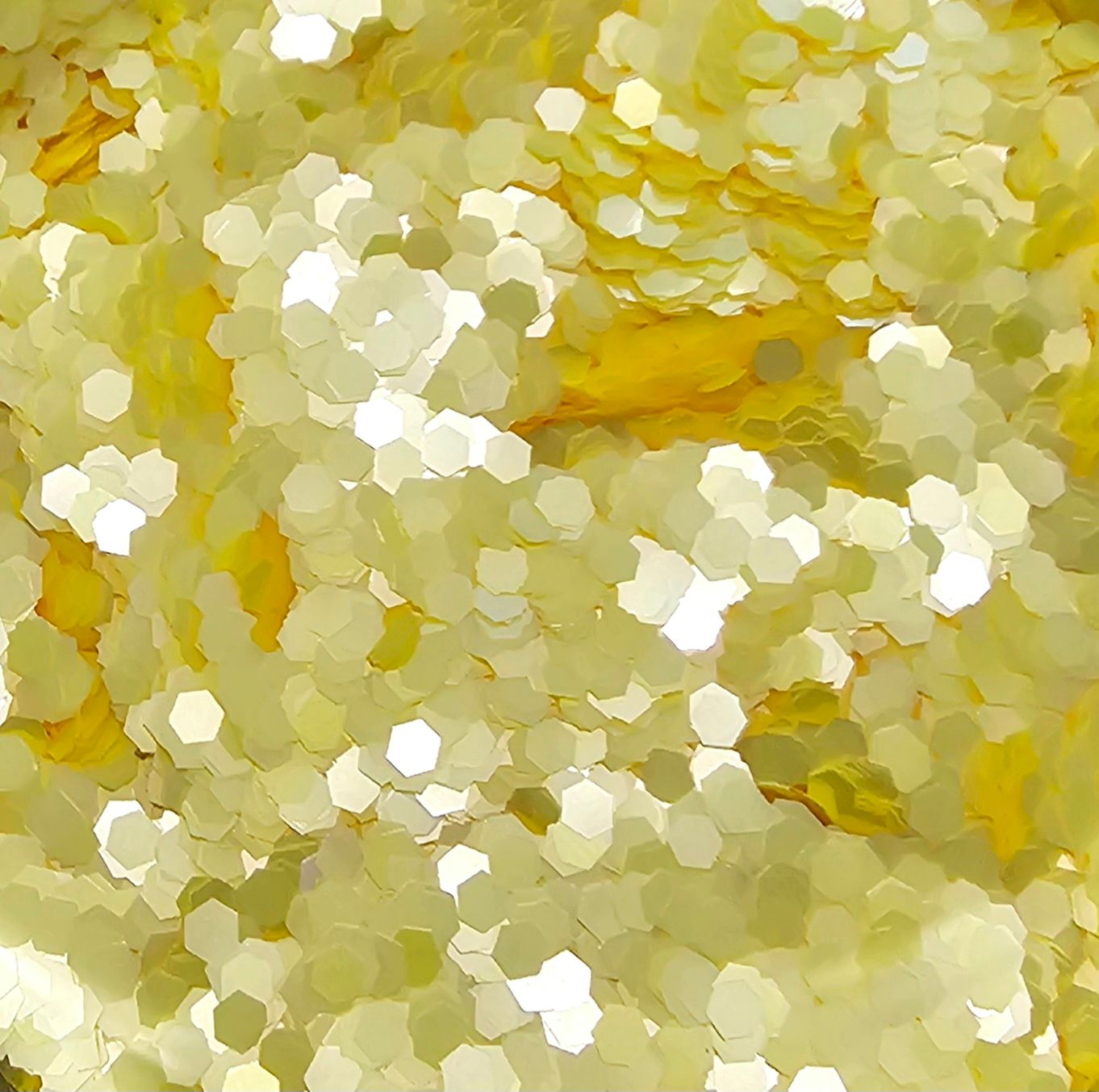 Pineapple Chunky Glitters, GRAMS: 25g