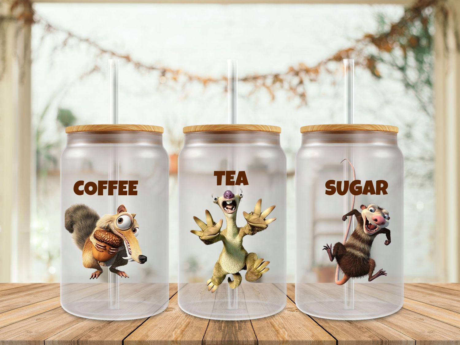 Ice Age Coffee Tea Sugar