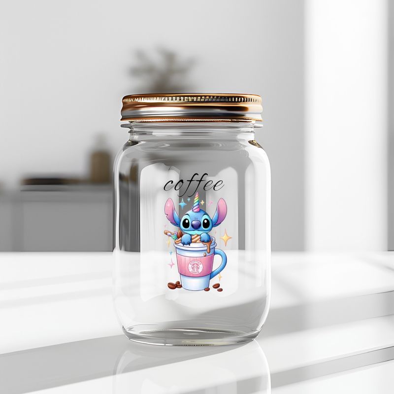 Stitch Decals Coffee Tea Sugar